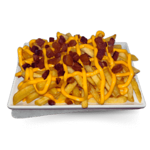 Metallica (Batata frita com cheddar e bacon)