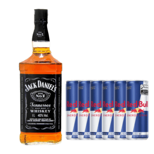 Combo Jack Daniels + 6 Red Bull