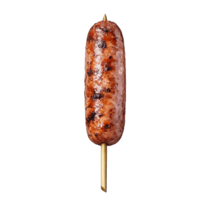 Espetinho de linguiça